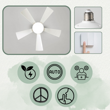 Load image into Gallery viewer, Lampada per ventilatore con zoccolo E27 - Ozerty