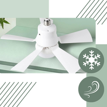 Load image into Gallery viewer, Lampada per ventilatore con zoccolo E27 - Ozerty