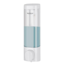 Load image into Gallery viewer, Erogatore di Sapone a Parete con Controllo Facile -Bianco trasparente - Ozerty