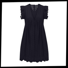 Load image into Gallery viewer, Abito elegante in broderie anglaise - Ozerty