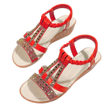 Load image into Gallery viewer, Eleganti sandali ortopedici Boho -Rosso/EU35Rosso/EU36Rosso/EU37Rosso/EU38Rosso/EU39Rosso/EU40Rosso/EU41 - Ozerty