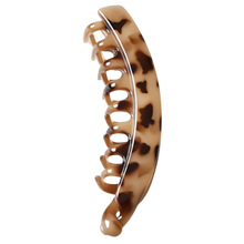 Load image into Gallery viewer, Elegante Fermaglio per Coda di Cavallo -Guscio di tartaruga Beige - Ozerty