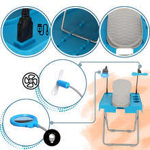 Load image into Gallery viewer, Poggiapiedi Ergonomico con LED per la Pedicure - Ozerty
