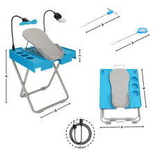 Load image into Gallery viewer, Poggiapiedi Ergonomico con LED per la Pedicure - Ozerty