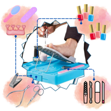 Load image into Gallery viewer, Poggiapiedi Ergonomico con LED per la Pedicure - Ozerty