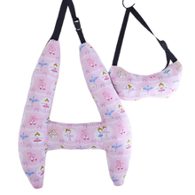 Load image into Gallery viewer, Cuscino da Viaggio per Collo con Supporto Ergonomico -Rosa Ballerina - Ozerty