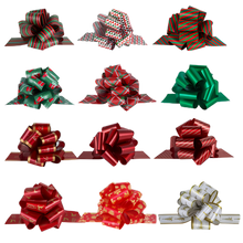 Load image into Gallery viewer, Fiocchi Regalo -12 pezzi Fiocchi di Natale - Ozerty
