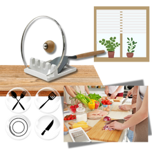 Load image into Gallery viewer, Porta Spatole Antiscivolo a Quattro Scomparti - Ozerty
