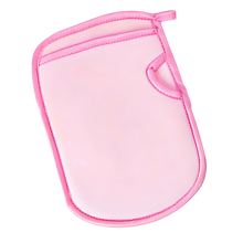Load image into Gallery viewer, Guanti per lo scrub del corpo ad esfoliazione delicata -Rosa - Ozerty