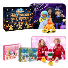 Load image into Gallery viewer, Calendario delle anatre dell'Avvento per Halloween e Natale - Ozerty