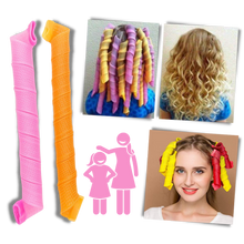 Load image into Gallery viewer, Kit di rulli per capelli ricci senza calore - Ozerty