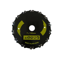 Load image into Gallery viewer, Testina di taglio in acciaio ad alto numero di giri -180 mm - Ozerty