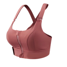 Load image into Gallery viewer, Reggiseno Sportivo Racerback a Massimo Supporto -Rosso mattone/SRosso mattone/MRosso mattone/LRosso mattone/XLRosso mattone/2XLRosso mattone/3XLRosso mattone/4XLRosso mattone/5XL - Ozerty