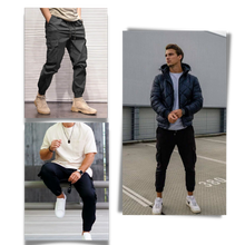 Load image into Gallery viewer, Pantaloni cargo slim fit da uomo - Ozerty