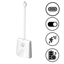 Load image into Gallery viewer, Luce per WC con Rilevamento di Movimento - Ozerty