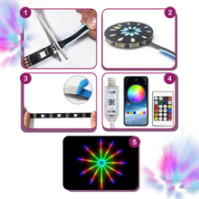 Load image into Gallery viewer, Strisce LED con Sincronizzazione Musicale - Ozerty