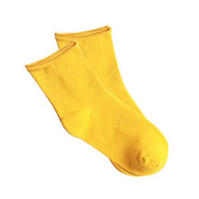 Load image into Gallery viewer, Calze a quarti senza cuciture non costrittive -Giallo/EU35-39 - Ozerty