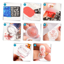 Load image into Gallery viewer, Strumento per nail art trasparente Simmetria perfetta - Ozerty