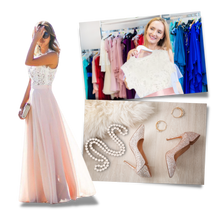 Load image into Gallery viewer, Abito in chiffon con pizzo dallo stile prairie chic - Ozerty