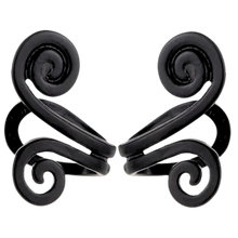 Load image into Gallery viewer, Orecchini non Piercing per Digitopressione -1 coppia Nero - Ozerty