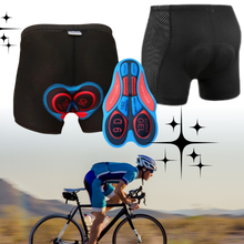 Load image into Gallery viewer, Pantaloncino da bici imbottito senza cuciture - Ozerty
