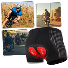 Load image into Gallery viewer, Pantaloncino da bici imbottito senza cuciture - Ozerty