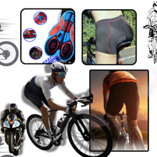 Load image into Gallery viewer, Pantaloncino da bici imbottito senza cuciture - Ozerty