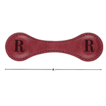 Load image into Gallery viewer, Elegante segnalibro personalizzato in pelle magnetica - Ozerty