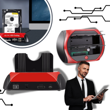 Load image into Gallery viewer, Gestione semplificata dei dati HBD Docking Station - Ozerty