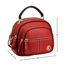 Load image into Gallery viewer, Borsa a tracolla vegana senza tempo - Ozerty