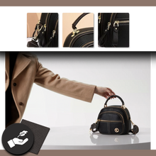 Load image into Gallery viewer, Borsa a tracolla vegana senza tempo - Ozerty