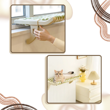 Load image into Gallery viewer, Amaca da Finestra per Gatti Installazione senza Attrezzi - Ozerty