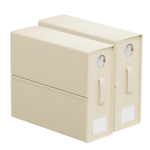 Load image into Gallery viewer, Organizzatore a Cubo con Apertura Trasparente -Beige - Ozerty
