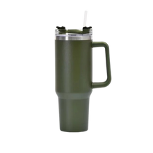 Load image into Gallery viewer, Tazza per auto di grande capacità con manico -Verde militare - Ozerty