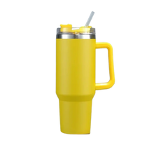 Load image into Gallery viewer, Tazza per auto di grande capacità con manico -Giallo - Ozerty