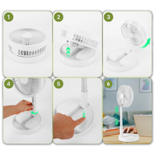 Load image into Gallery viewer, Ventilatore portatile con ricarica USB - Ozerty
