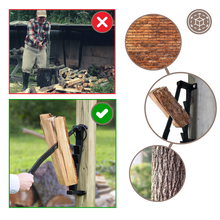 Load image into Gallery viewer, Spaccalegna da parete per legna da ardere - Ozerty