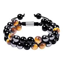 Load image into Gallery viewer, Bracciale di protezione resistente all'acqua -Seppia di carbone - Ozerty