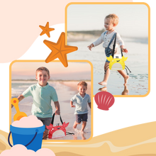 Load image into Gallery viewer, Borsa da spiaggia impermeabile per bambini a forma di granchio - Ozerty