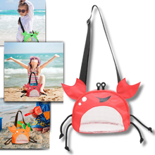 Load image into Gallery viewer, Borsa da spiaggia impermeabile per bambini a forma di granchio - Ozerty