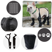 Load image into Gallery viewer, Stivali con bretelle impermeabili per cani - Ozerty