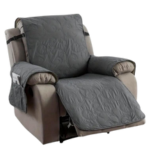 Load image into Gallery viewer, Fodera impermeabile per poltrona reclinabile -Grigio scuro - Ozerty