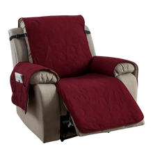 Load image into Gallery viewer, Fodera impermeabile per poltrona reclinabile -Vino rosso - Ozerty