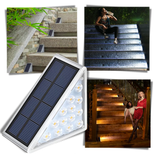 Load image into Gallery viewer, Luci solari impermeabili per gradini - Ozerty