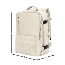Load image into Gallery viewer, Zaino da viaggio impermeabile con ricarica USB - Ozerty