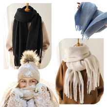 Load image into Gallery viewer, Sciarpa da donna Cozy Elegance - Ozerty