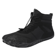Load image into Gallery viewer, Scarpe da trekking impermeabili a tacco zero -Nero - Ozerty