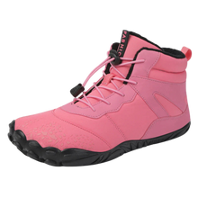 Load image into Gallery viewer, Scarpe da trekking impermeabili a tacco zero -Rosa - Ozerty