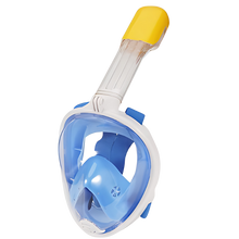 Load image into Gallery viewer, Maschera da snorkeling con vista panoramica a 180° -Blu/BambiniBlu/AdolescentiBlu/Adulti - Ozerty
