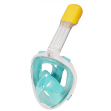 Load image into Gallery viewer, Maschera da snorkeling con vista panoramica a 180° -Verde/BambiniVerde/AdolescentiVerde/Adulti - Ozerty
